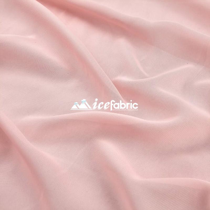 Blush Pink Mia Soft Chiffon