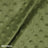 Dark Olive Dimple Minky Dot Fabric By The Yard | CloudPop