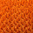 Orange Rosebud Minky Fabric by the Yard