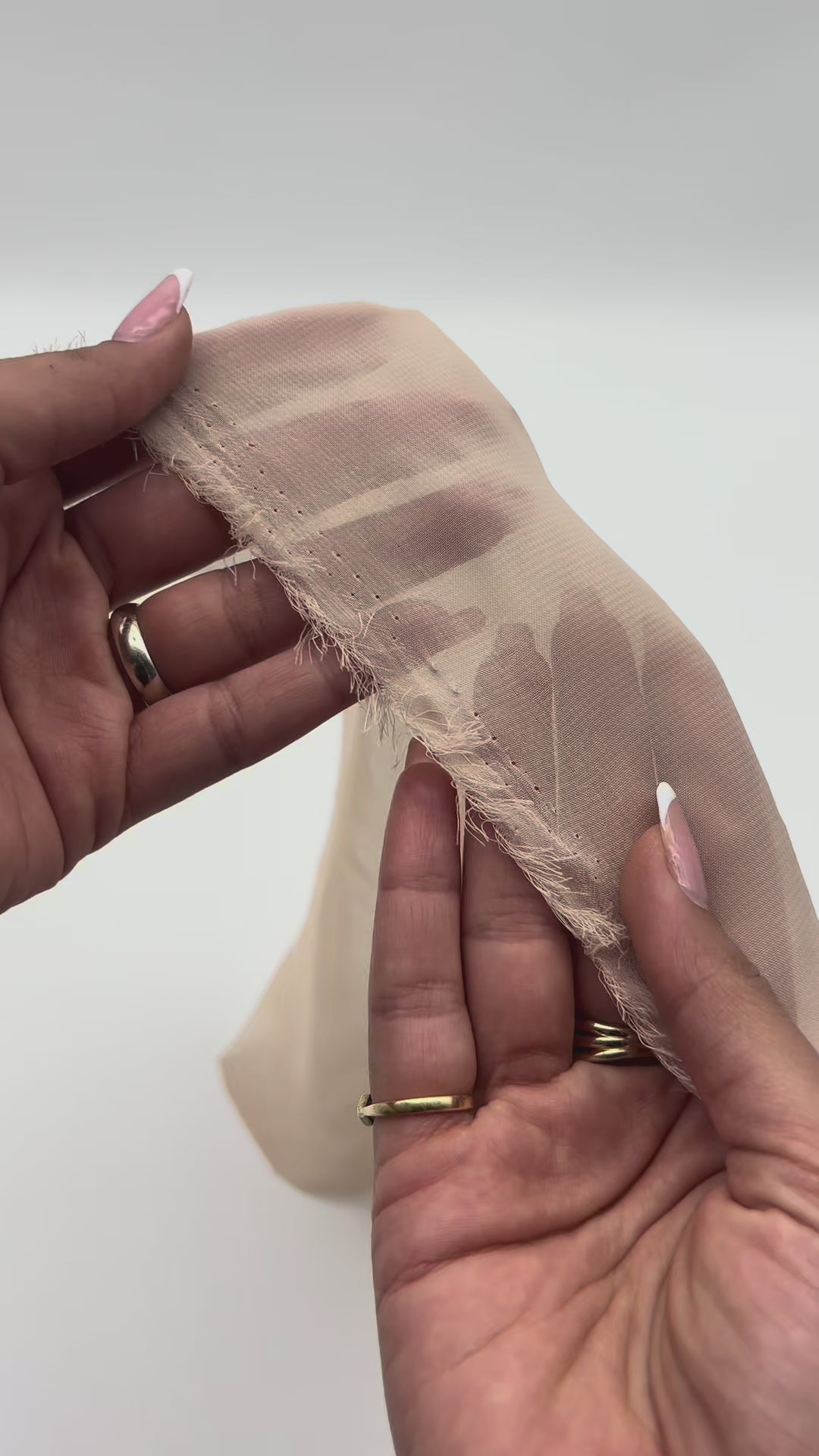 Mia Chiffon Sheer Fabric By The Yard
