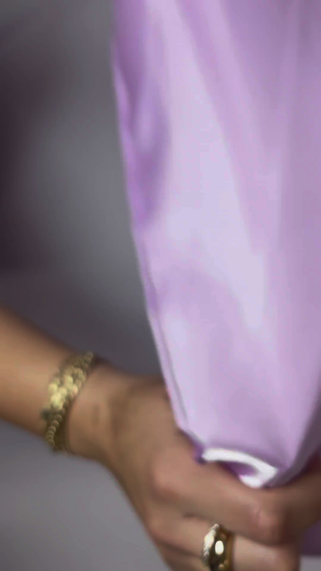 Reflective Liquid Crystal Silky Satin Fabric
