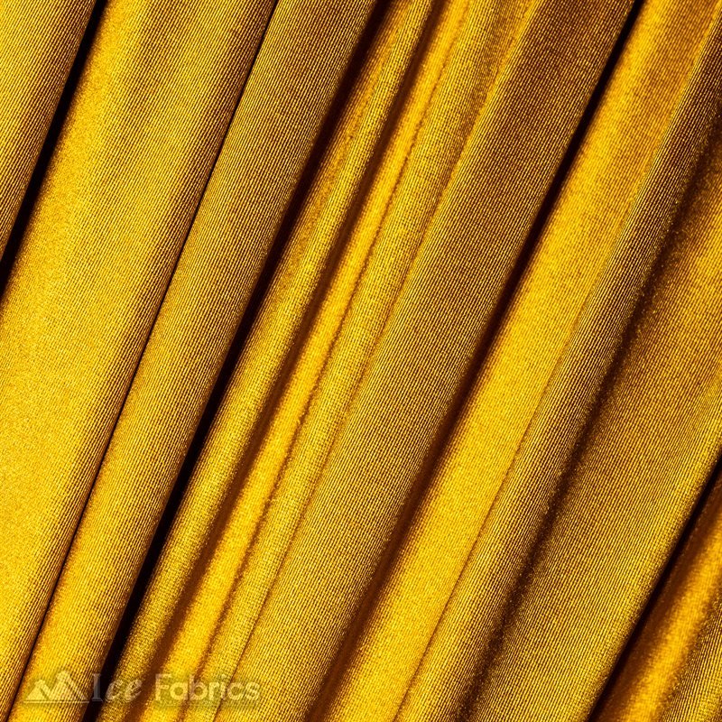 4 Way Stretch Silky Satin Wholesale Fabric By The Roll (20 Yards)ICE FABRICSICE FABRICSHeavy and shiny20 Yard Bolt (60” Wide )Gold4 Way Stretch Silky Satin Wholesale Fabric By The Roll (20 Yards ) ICE FABRICS |Gold