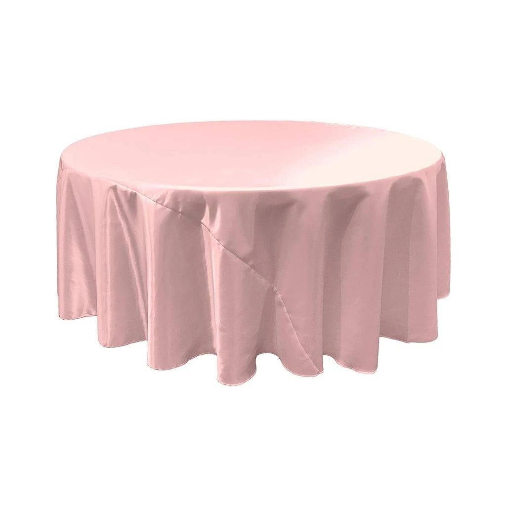 90-Inch Bridal Satin Round Tablecloth (15 Colors)ICEFABRICICE FABRICSLight Pink190-Inch Bridal Satin Round Tablecloth (15 Colors) ICEFABRIC Lilac