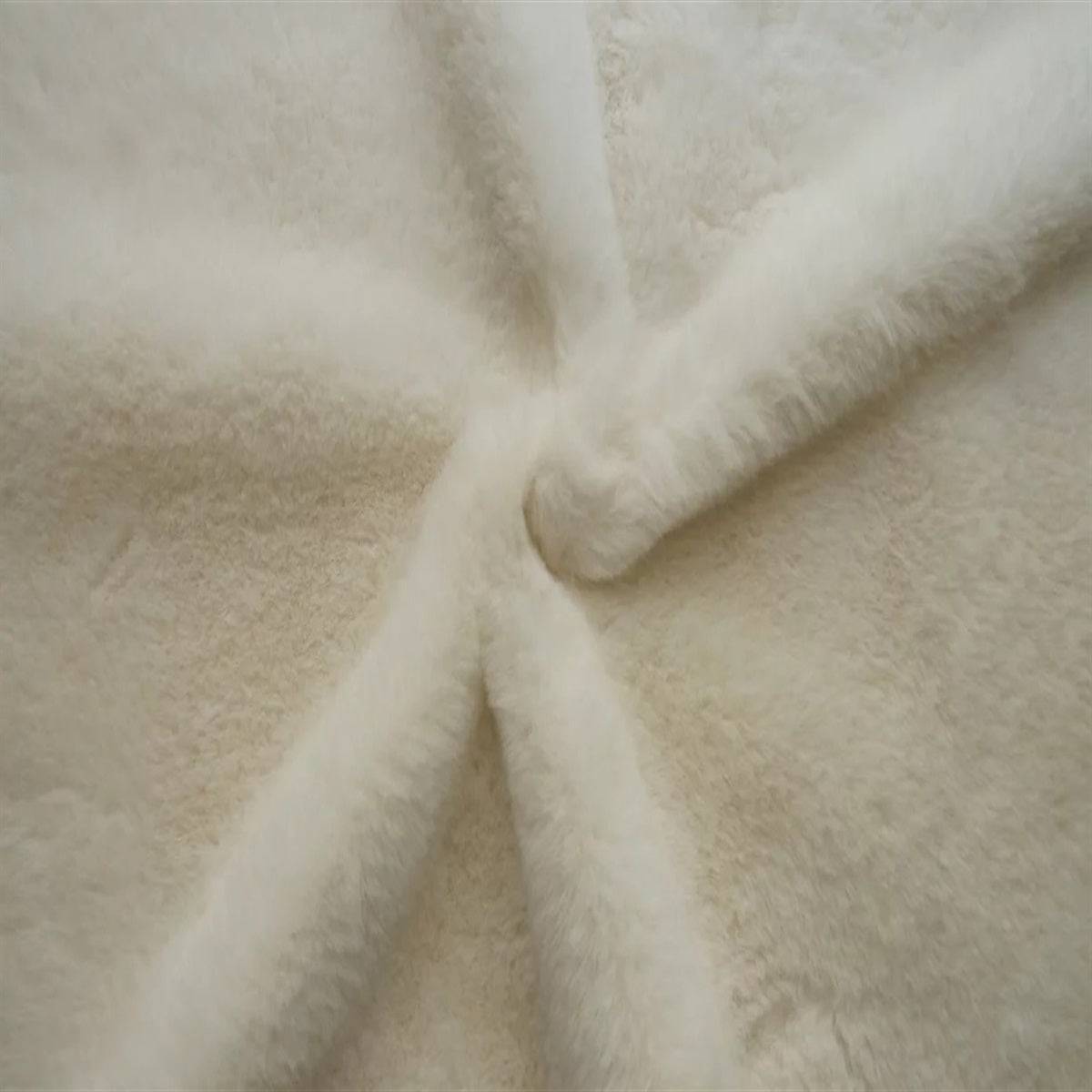 Bunny Thick Minky Fabric By The Roll (20 Yards) ICE FABRICS Cream