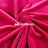 Fuchsia Poly Spandex 4 Way Stretch Velvet Fabric/ super Soft