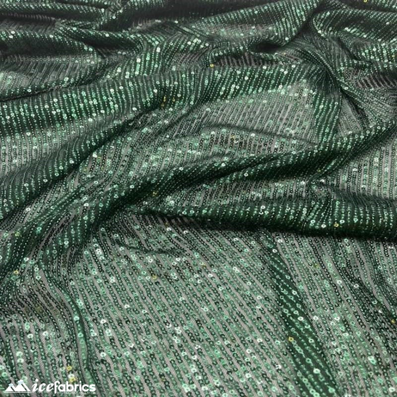 Elegant 2 Way All Over Stretch Sequin Fabric