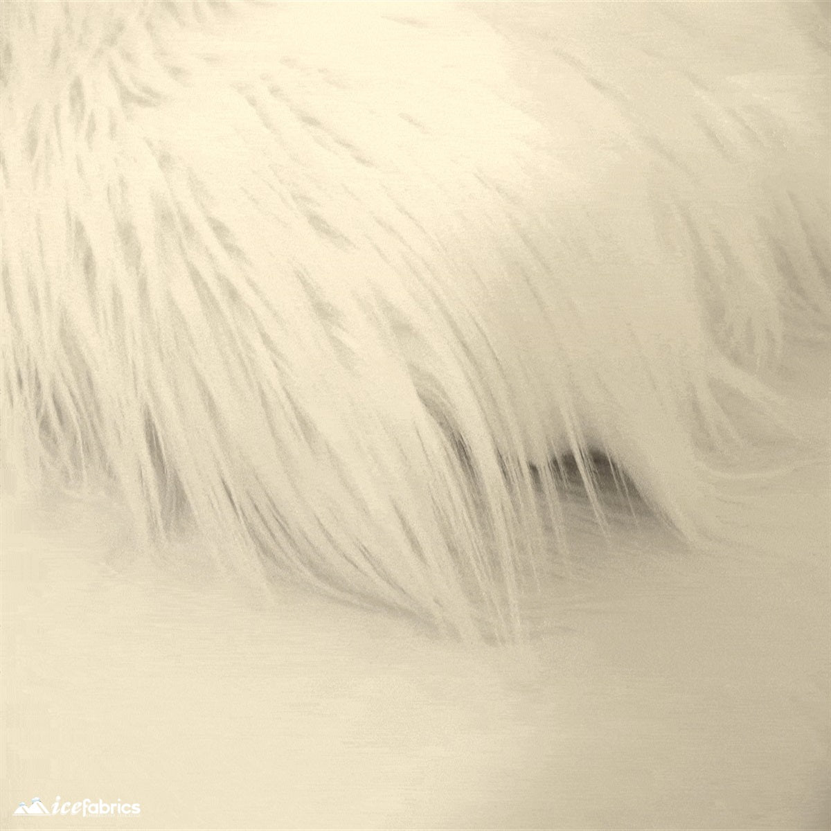 Ivory Alpine 3" Pile Faux Fur Fabric