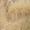 Latte Shaggy Mohair Faux Fur Fabric/ 3-4 Inches Long Pile