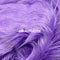 Lavender Shaggy Mohair Long Pile Faux Fur Fabric By The Yard