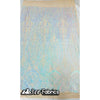 Iridescent Baby Blue on Nude Mesh