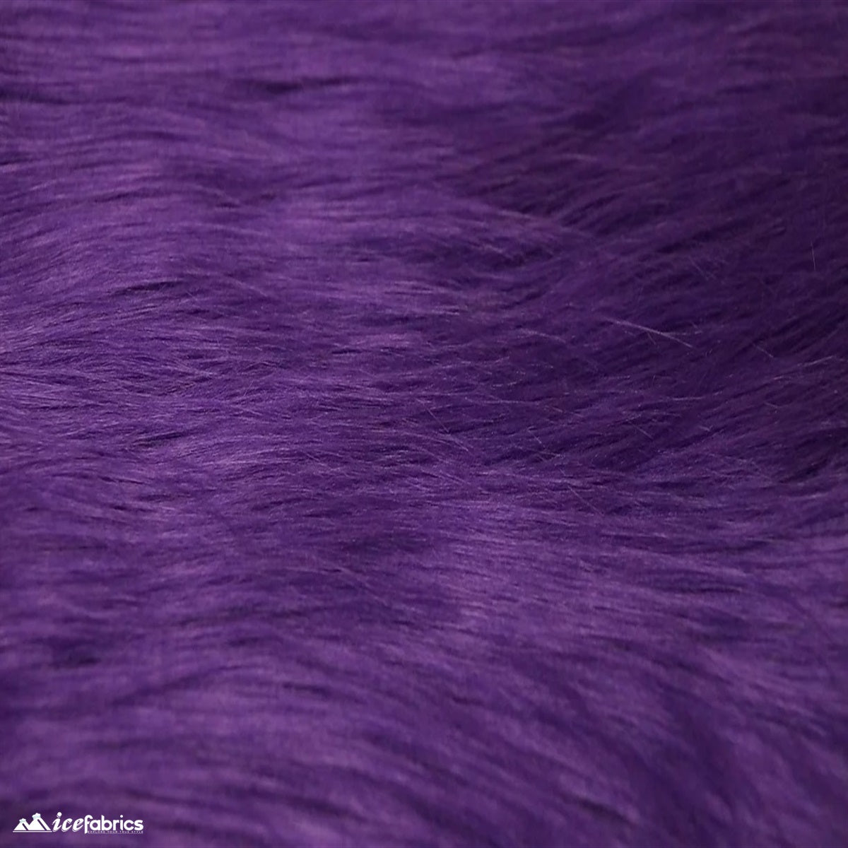 Purple Alpine Pile Faux Fur Fabric