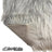 Silver IceFabrics Square Shaggy Long Pile Faux Fur Fabric