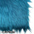 Teal IceFabrics Square Shaggy Long Pile Faux Fur Fabric