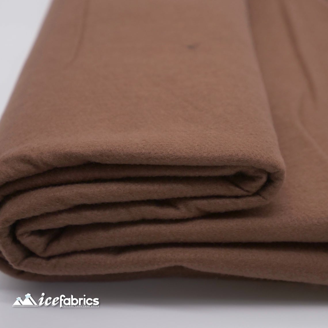 Acrylic Felt Fabric By The Roll | 20 yards | Wholesale Fabric ICE FABRICS Brown