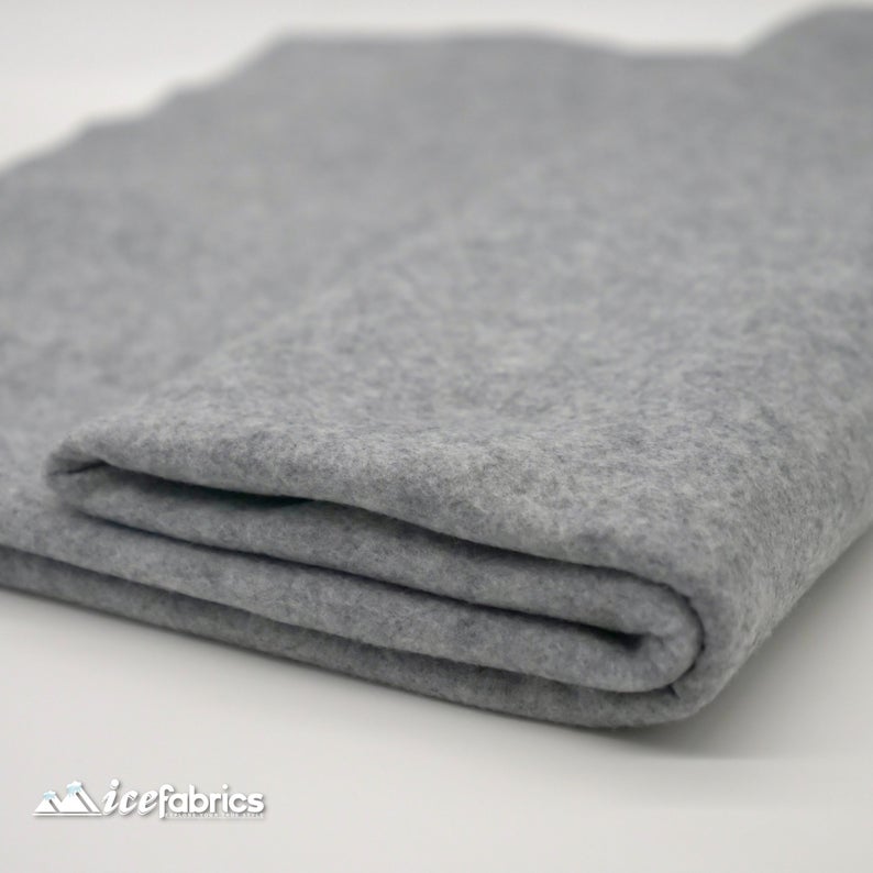 Acrylic Felt Fabric By The Roll | 20 yards | Wholesale Fabric ICE FABRICS Gray