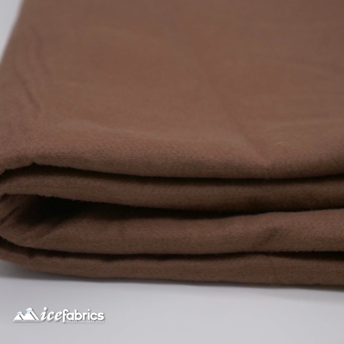 Acrylic Felt Fabric By The Roll | 20 yards | Wholesale Fabric ICE FABRICS Brown