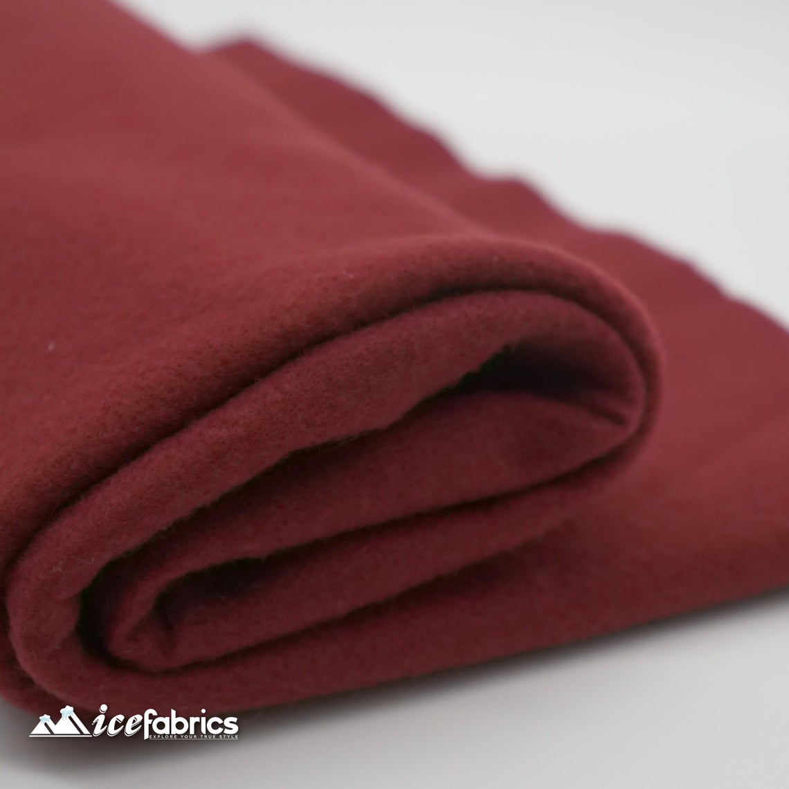 Acrylic Felt Fabric By The Roll | 20 yards | Wholesale Fabric ICE FABRICS Burgundy