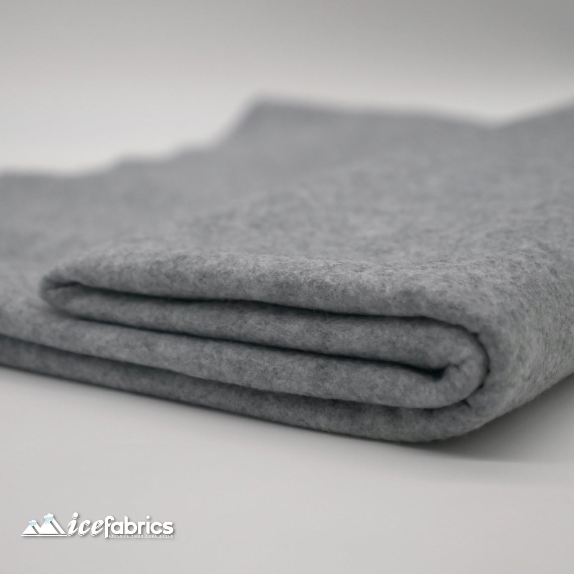 Acrylic Felt Fabric By The Roll | 20 yards | Wholesale Fabric ICE FABRICS Gray