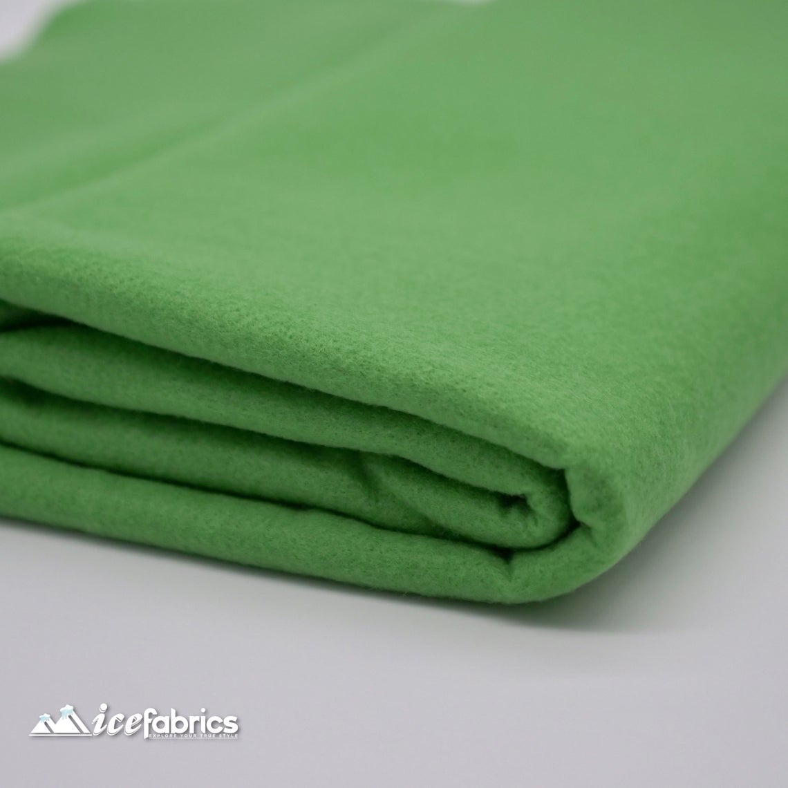 Acrylic Felt Fabric By The Roll | 20 yards | Wholesale Fabric ICE FABRICS Lime Green