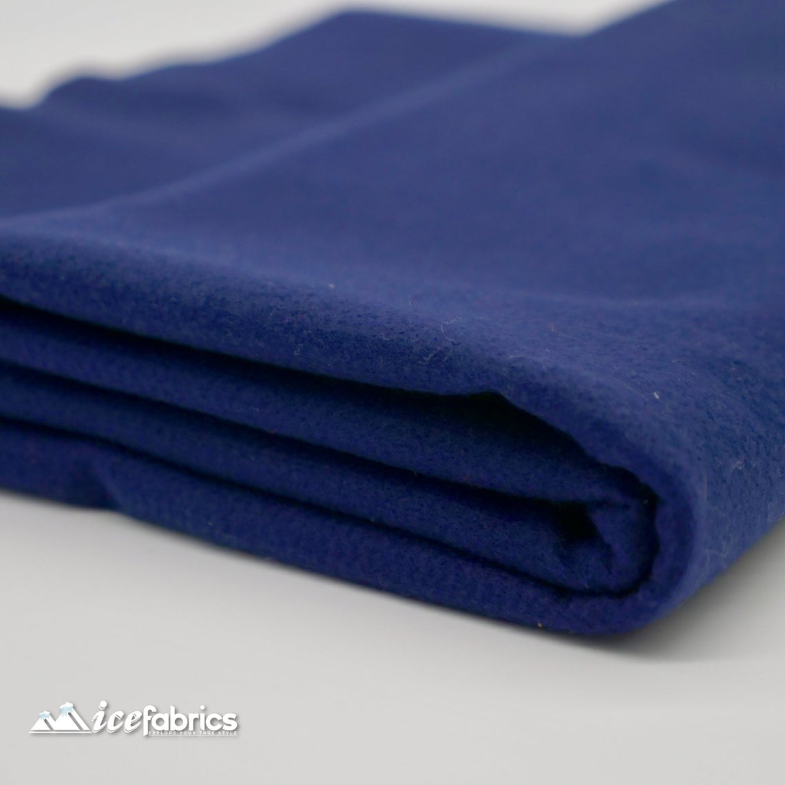 Acrylic Felt Fabric By The Roll | 20 yards | Wholesale Fabric ICE FABRICS Navy Blue 