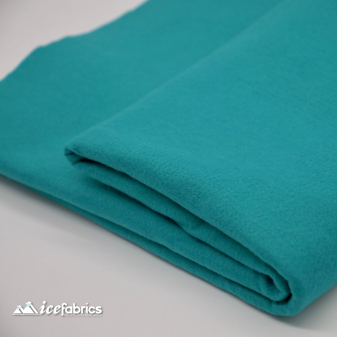 Acrylic Felt Fabric By The Roll | 20 yards | Wholesale Fabric ICE FABRICS Turquoise