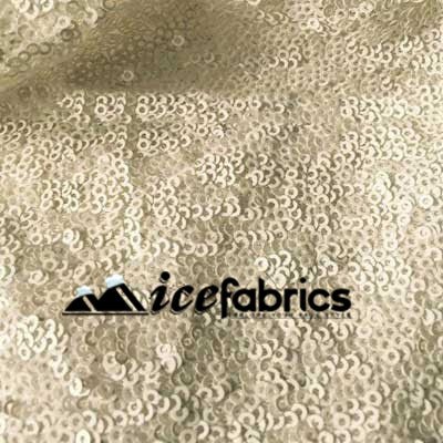 All Over Ivory Mesh Glitz Mini Sequins FabricICE FABRICSICE FABRICSPer YardAll Over Ivory Mesh Glitz Mini Sequins Fabric ICE FABRICS