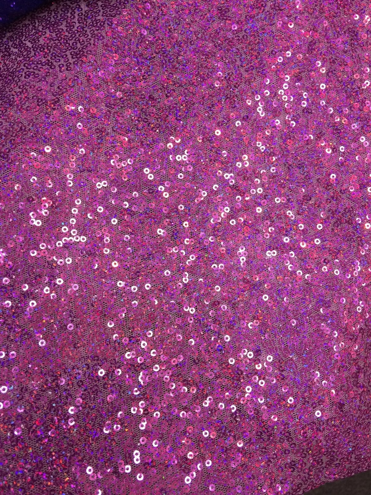 All Over Lavender Iridescent Mesh Glitz Mini Sequins FabricICE FABRICSICE FABRICSPer YardAll Over Lavender Iridescent Mesh Glitz Mini Sequins Fabric ICE FABRICS