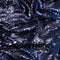 All Over Navy Blue Mesh Glitz Mini Sequins Fabric