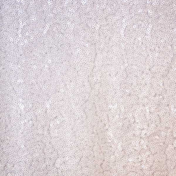 All Over White Mesh Glitz Mini Sequins FabricICE FABRICSICE FABRICSPer YardAll Over White Mesh Glitz Mini Sequins Fabric ICE FABRICS