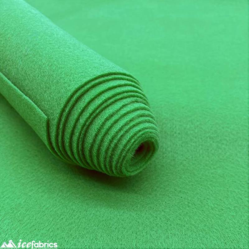 Apple Green Crafts Acrylic Felt Fabric | 72” Wide | 36” LongICE FABRICSICE FABRICSBy The Yard1.6mm ThickApple Green Crafts Acrylic Felt Fabric | 72” Wide | 36” Long ICE FABRICS