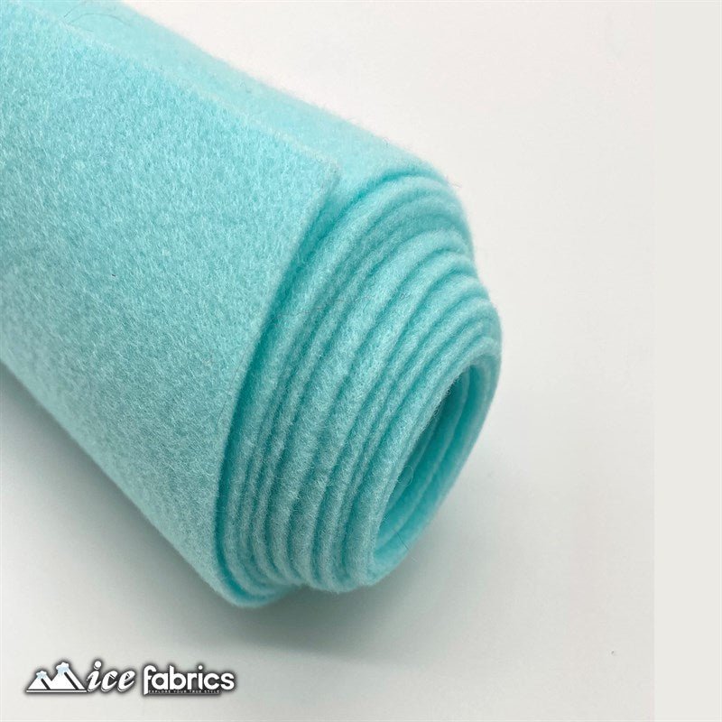Aqua Acrylic Felt Fabric / 1.6mm Thick _ 72” WideICE FABRICSICE FABRICSBy The YardAqua Acrylic Felt Fabric / 1.6mm Thick _ 72” Wide ICE FABRICS