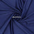 Armani Silk Fabric/ Thick Stretch Satin Fabric/ Spandex Fabric/ Navy Blue