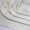 Armani Silk Fabric/ Thick Stretch Satin Fabric/ Spandex Fabric/ Off White
