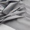 Armani Silk Fabric/ Thick Stretch Satin Fabric/ Spandex Fabric/ Silver