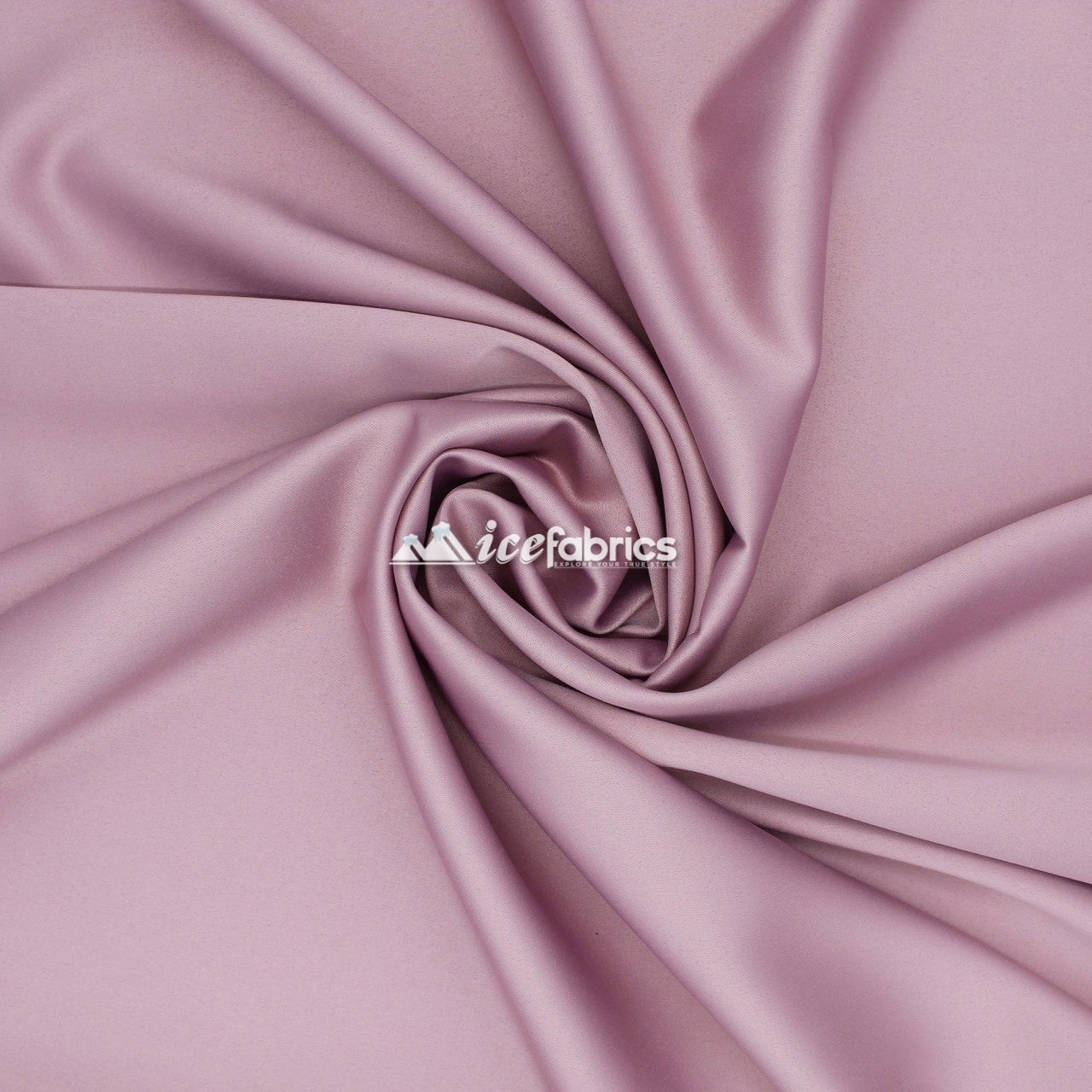 Armani Thick Solid Color Silky Stretch Satin Fabric Sold By The YardSatin FabricICE FABRICSICE FABRICSOff WhiteArmani Thick Solid Color Silky Stretch Satin Fabric Sold By The Yard ICE FABRICS Dusty Rose