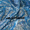 Baby Blue Mesh Glitz Mini Sequin Fabric