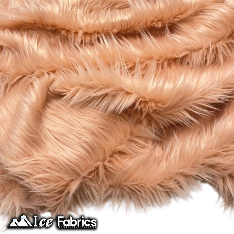 Blush Shaggy Mohair Faux Fur Fabric Wholesale (20 Yards Bolt)ICE FABRICSICE FABRICSLong pile 2.5” to 3”20 Yards Roll (60” Wide )Blush Shaggy Mohair Faux Fur Fabric Wholesale (20 Yards Bolt) ICE FABRICS