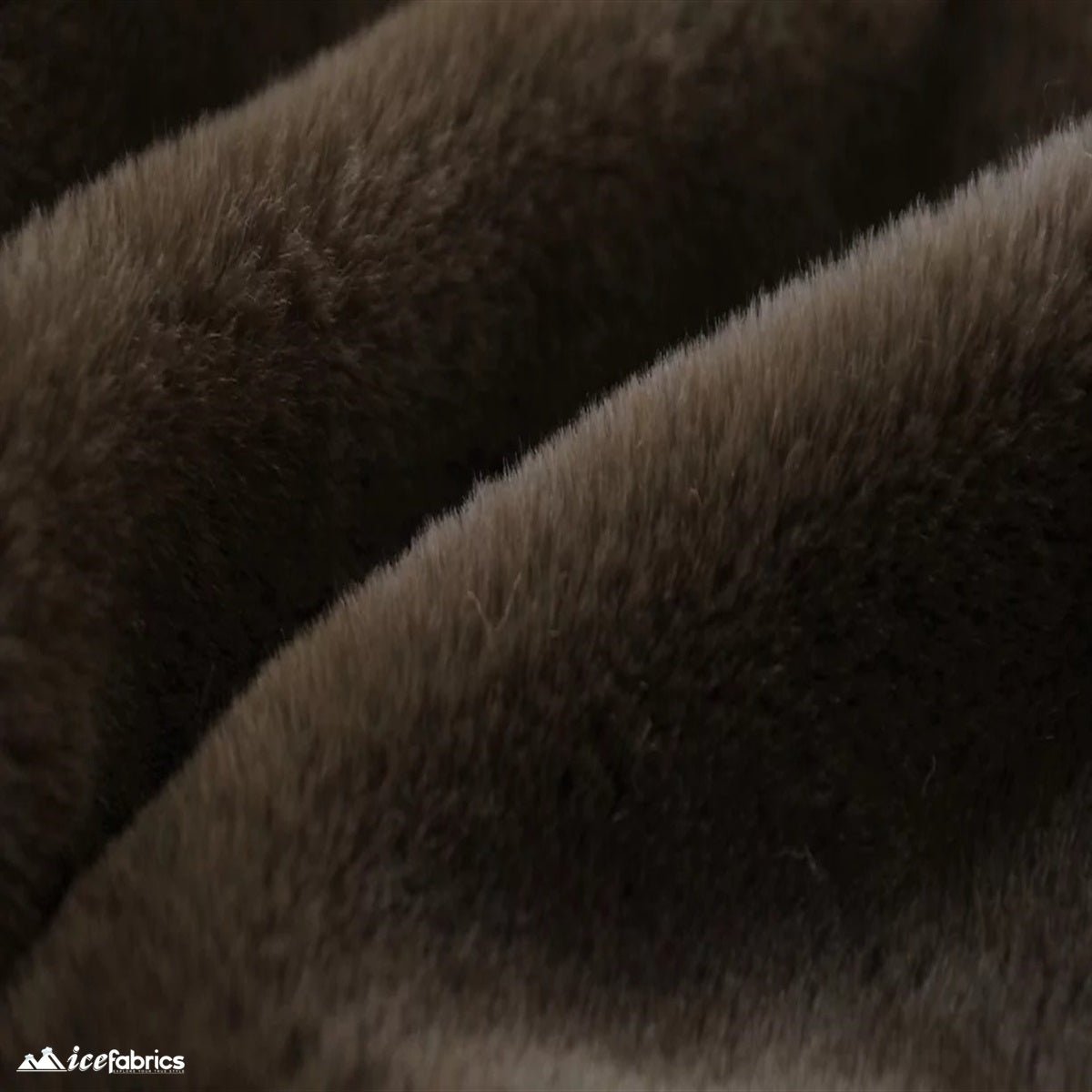 Midtex 14mm Soft Pile Faux Fur Fabric - Plain - 58" Wide - Ideal For Throws & Clothing