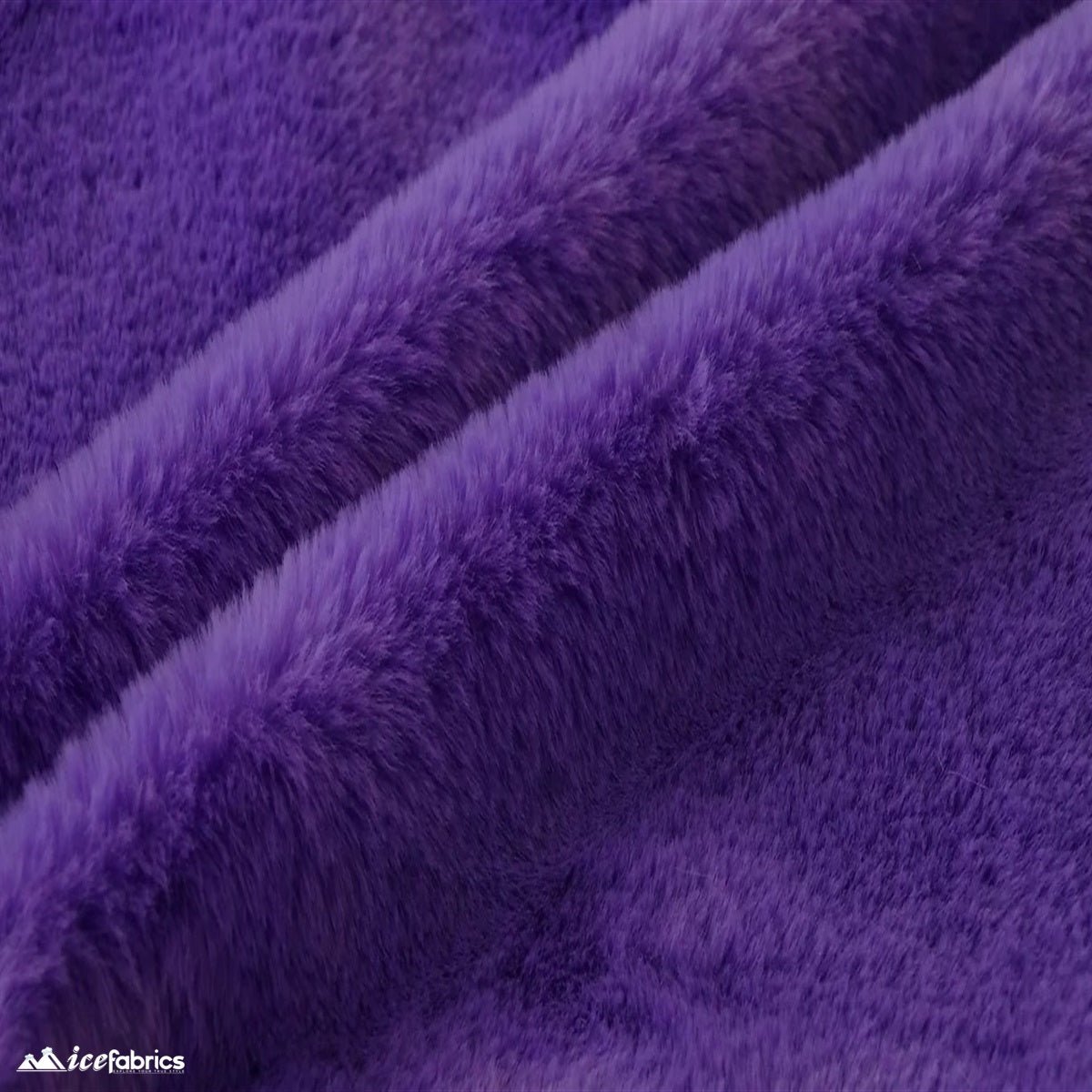 Bunny Thick Faux Fur Minky Fabric / Short Pile / Super SoftICE FABRICSICE FABRICSPurpleBy The Yard (60 inches Wide)Bunny Thick Faux Fur Minky Fabric / Short Pile / Super Soft ICE FABRICS Purple