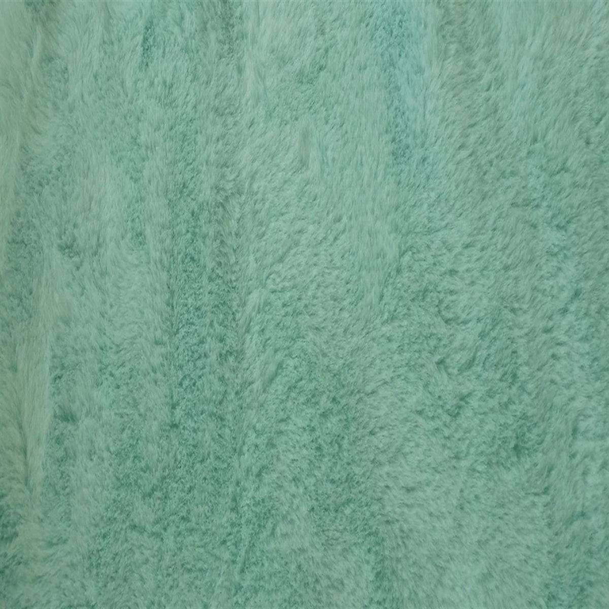 Bunny Thick Minky Fabric By The Roll (20 Yards)ICE FABRICSICE FABRICSAquaBy The Yard (60 inches Wide)Bunny Thick Minky Fabric By The Roll (20 Yards) ICE FABRICS Aqua