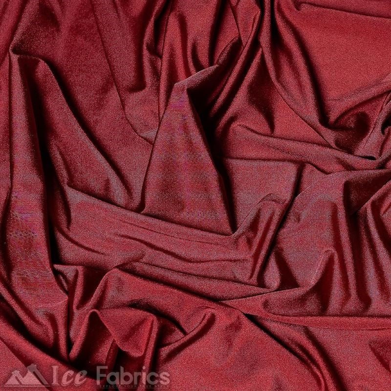 Burgundy 4 Way Stretch Nylon Spandex Fabric WholesaleICE FABRICSICE FABRICSBy The Roll (72" Wide)Burgundy 4 Way Stretch Nylon Spandex Fabric Wholesale ICE FABRICS