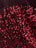 Burgundy Mermaid Stretch Velvet Sequin Fabric