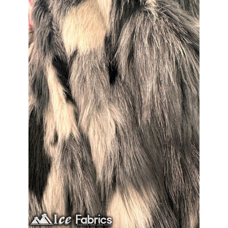 Canadian multi color Faux Fur Fabric By The YardICE FABRICSICE FABRICSBy The Yard (60" Wide)Long Pile (2.5” long)GreyCanadian multi color Faux Fur Fabric By The Yard ICE FABRICS Grey