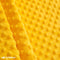 Canary Yellow Minky Dot Fabric Blanket Fabric