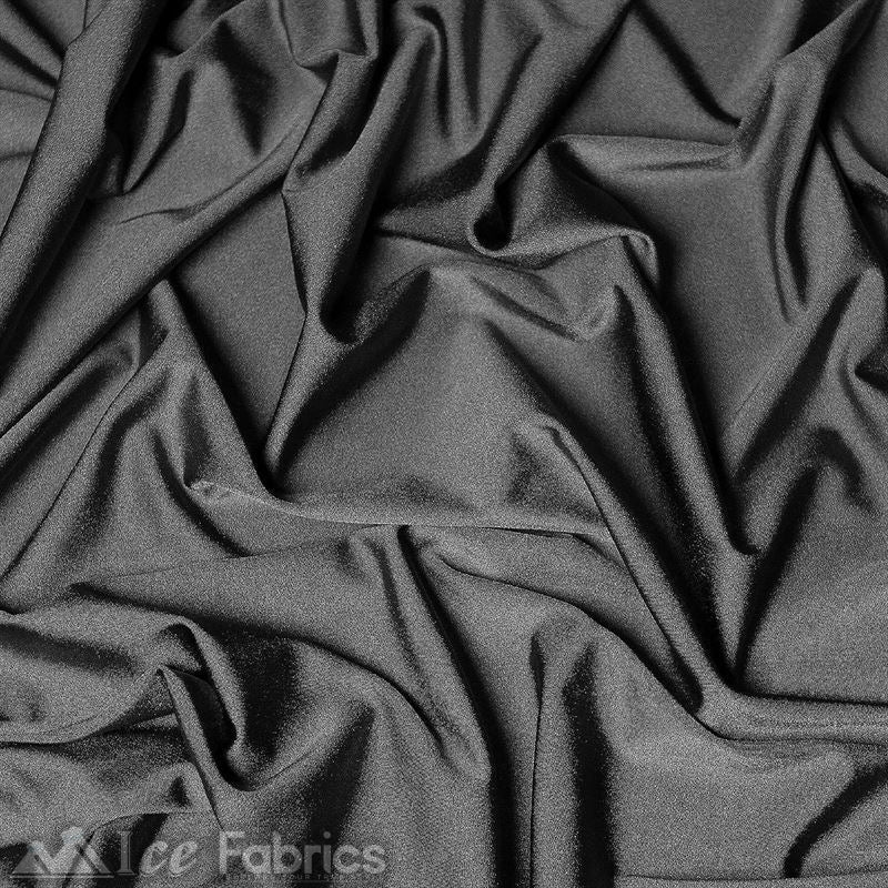 Charcoal 4 Way Stretch Nylon Spandex Fabric WholesaleICE FABRICSICE FABRICSBy The Roll (72" Wide)Charcoal 4 Way Stretch Nylon Spandex Fabric Wholesale ICE FABRICS