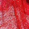Red Sequin on Red