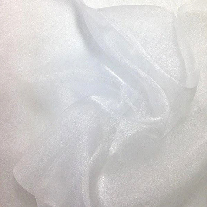 Crystal Sheer Organza Fabric -By The Yard- Wholesale PriceICEFABRICICE FABRICS1WhiteCrystal Sheer Organza Fabric -By The Yard- Wholesale Price ICEFABRIC Off White