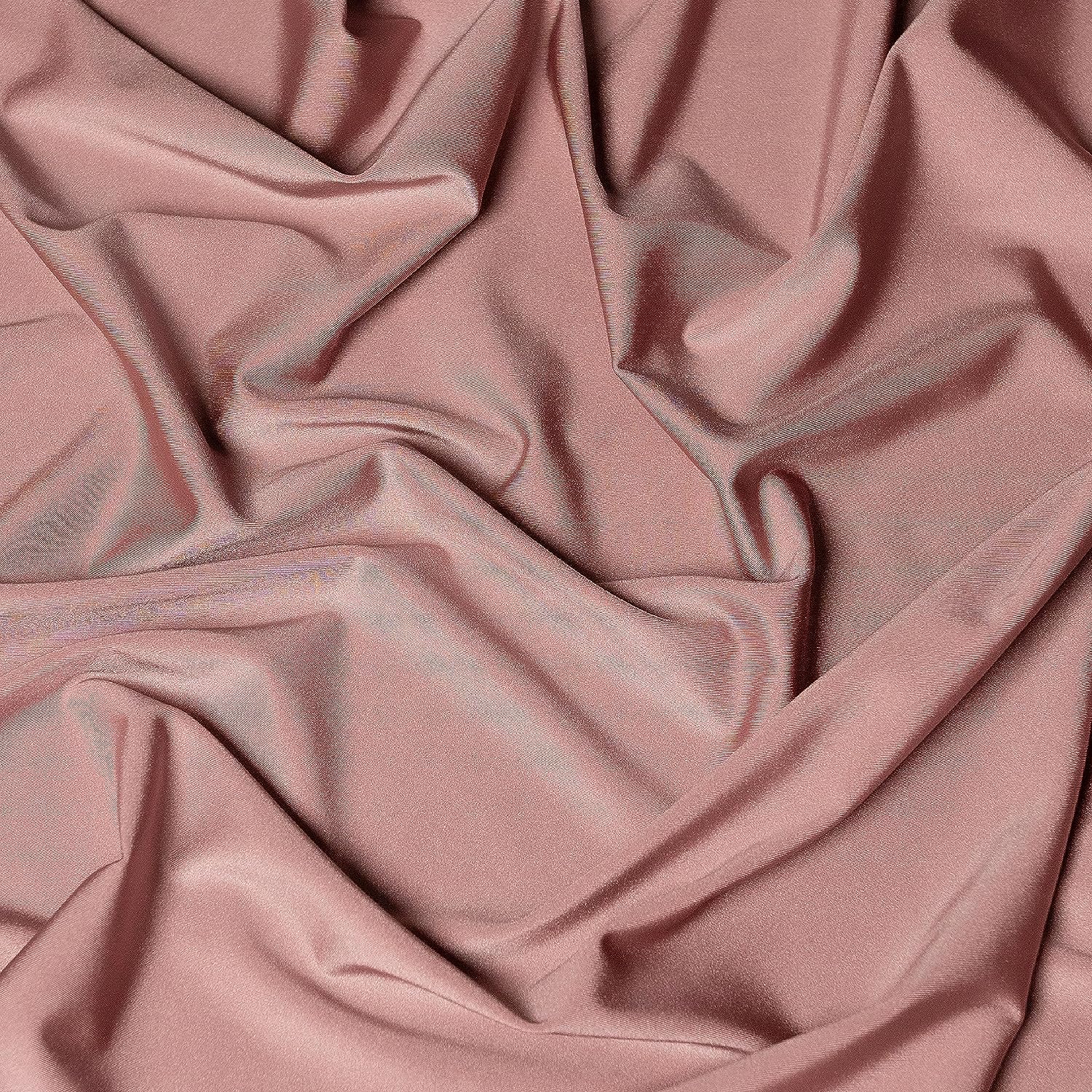 Dark Chocolate Swimwear Fabric Spandex Fabric Material Nylon