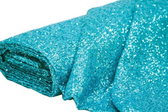 Fabulous Spangle/Glitz Sequin fabric 54 Inches Fabric Sold By The Yard Runners Dress Tablecloths DecorationsICE FABRICSICE FABRICSTurquoiseFabulous Spangle/Glitz Sequin fabric 54 Inches Fabric Sold By The Yard Runners Dress Tablecloths Decorations ICE FABRICS Turquoise