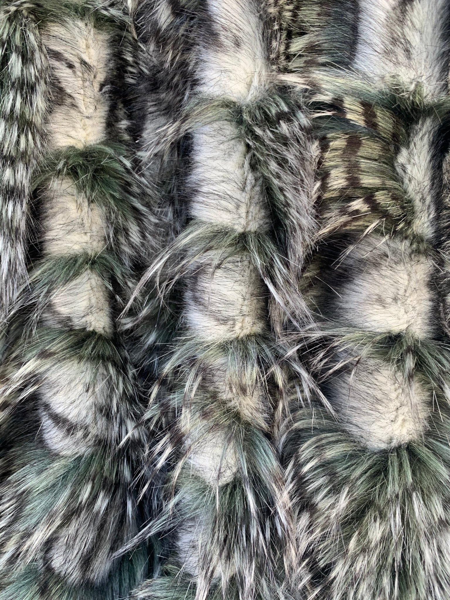 Faux Fake Fur Feathered Bird Long Pile Fabric | Faux Fur MaterialICEFABRICICE FABRICSOlive GreenBy The Yard (60 inches Wide)Faux Fake Fur Feathered Bird Long Pile Fabric | Faux Fur Material ICEFABRIC Olive Green